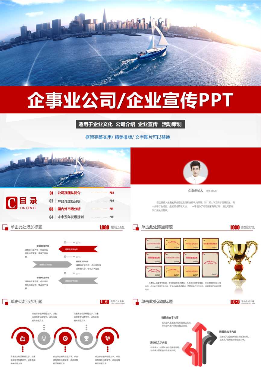 介绍宣传 (28)企业宣传PPT模板